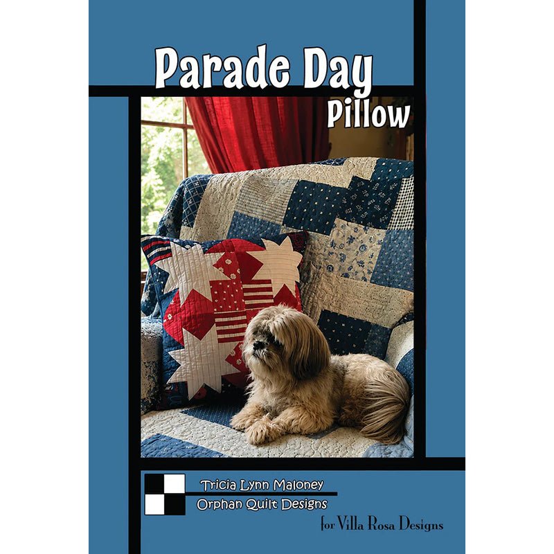 Parade Day Pillow Pattern by Villa Rosa Designs