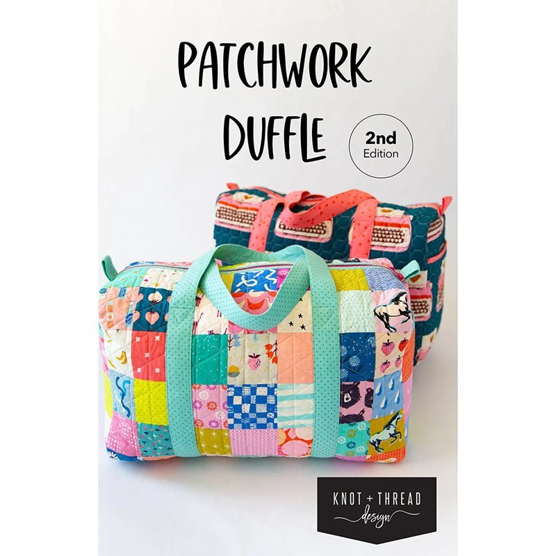 Patchwork Duffle Pattern by Knot + Thread Design by Knot + Thread Design