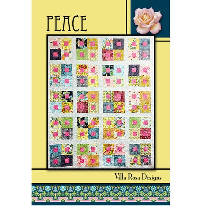 Peace Quilt Pattern by Villa Rosa Designs