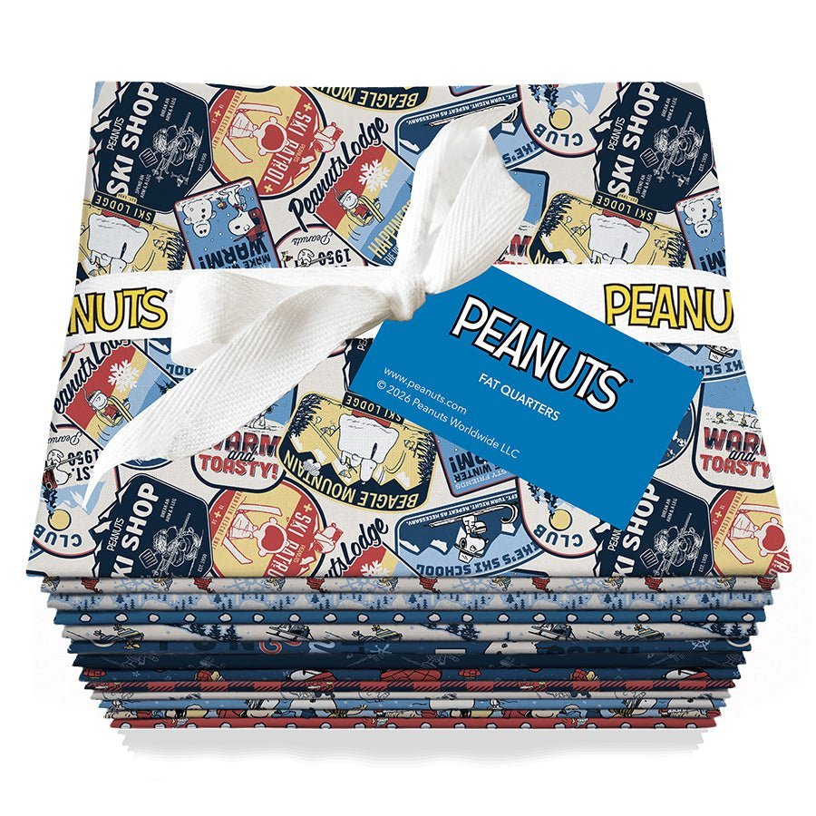 Peanuts - Frosty Friends Fat Quarter Bundle by Northcott