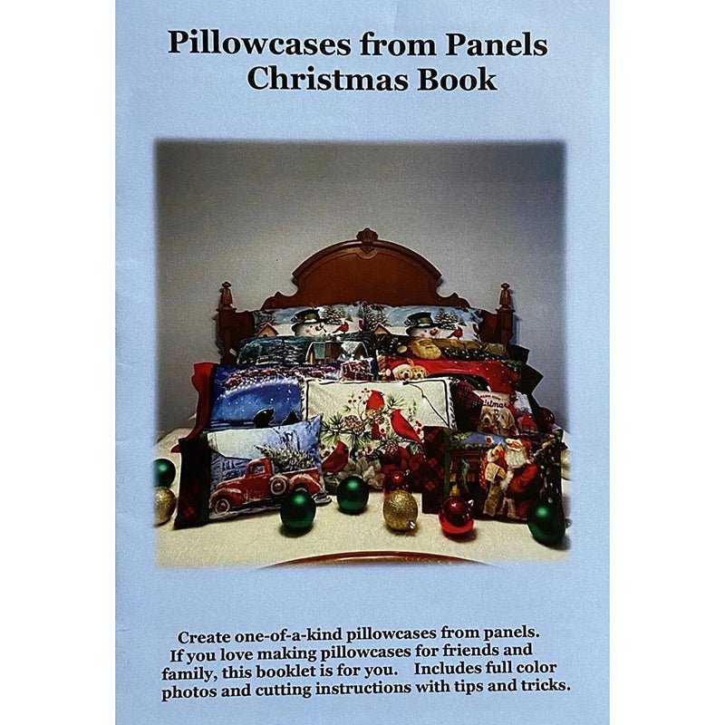 Pillowcases from Panels Christmas Pattern by J. Minnis Designs by J. Minnis Designs