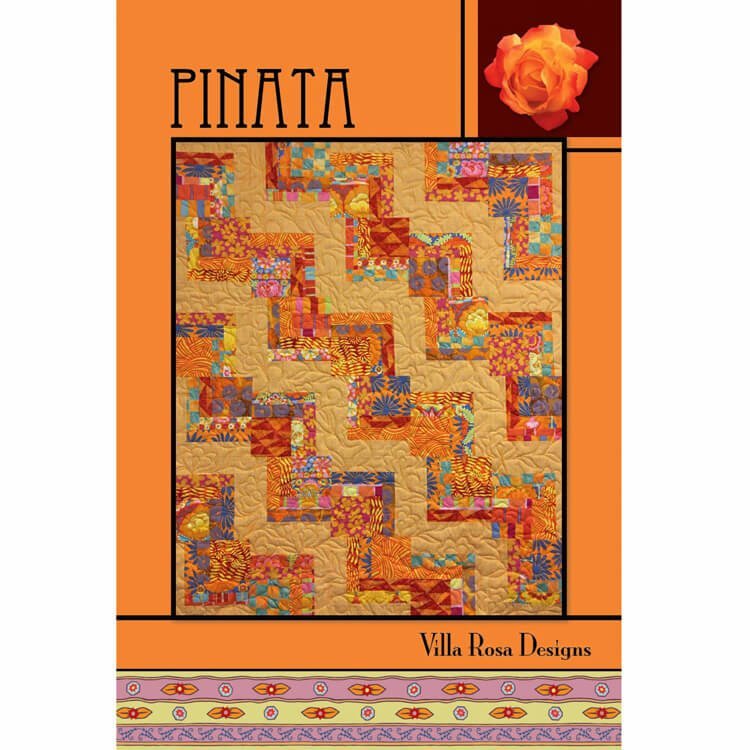 Pinata Quilt Pattern by Villa Rosa Designs