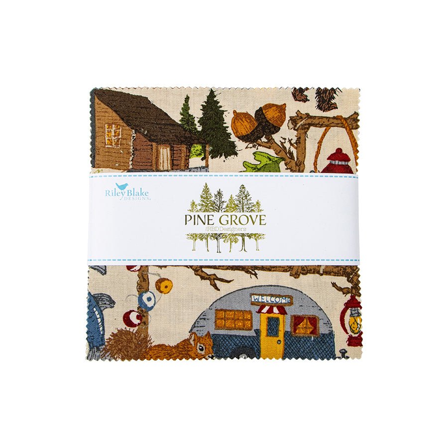 Pine Grove 5" Stacker - Riley Blake from Fort Worth Fabric Studio
