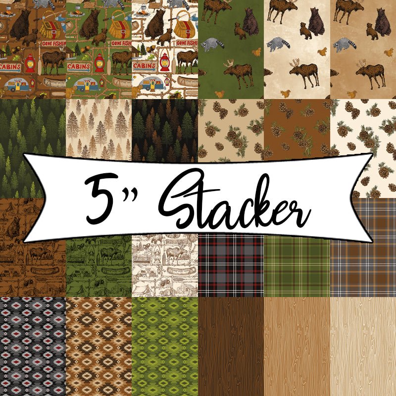 Pine Grove 5" Stacker - Riley Blake from Fort Worth Fabric Studio