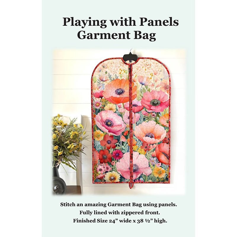 Playing with Panels Garment Bag Pattern by J. Minnis Designs by J. Minnis Designs