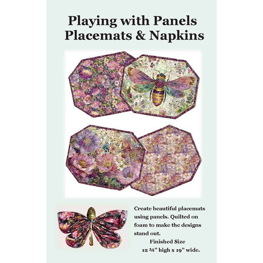Playing with Panels Placemats & Napkins Pattern by J. Minnis Designs by J. Minnis Designs