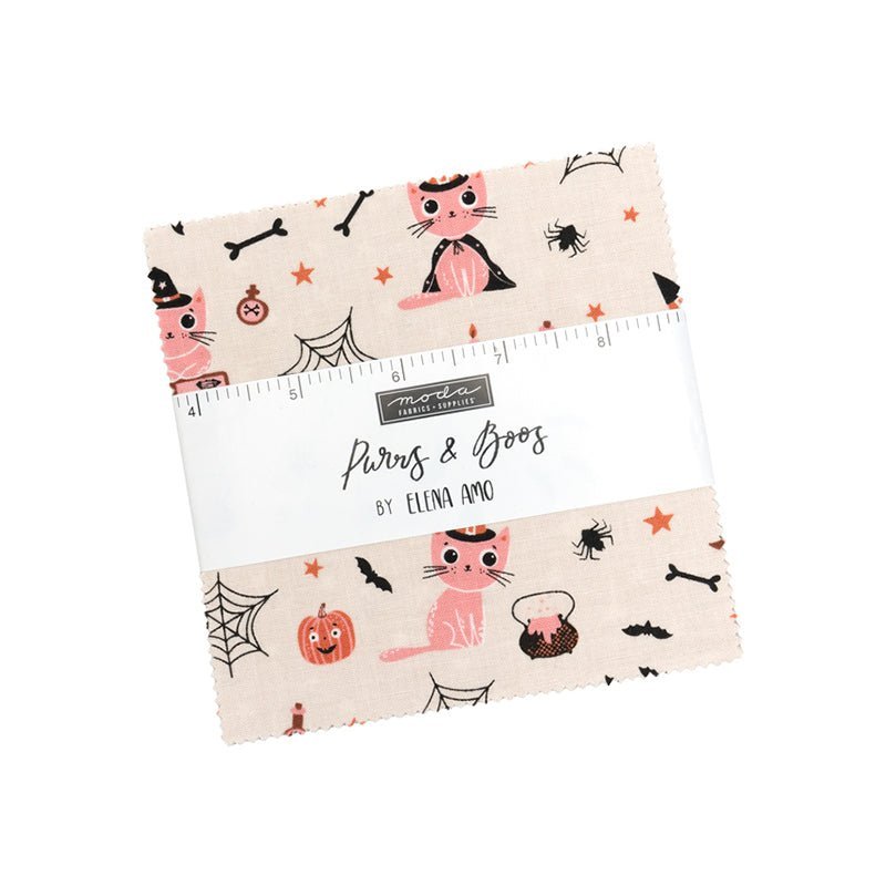 Purrs & Boos Charm Pack by Moda