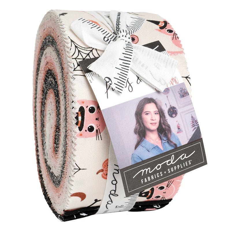 Purrs & Boos Jelly Roll by Moda