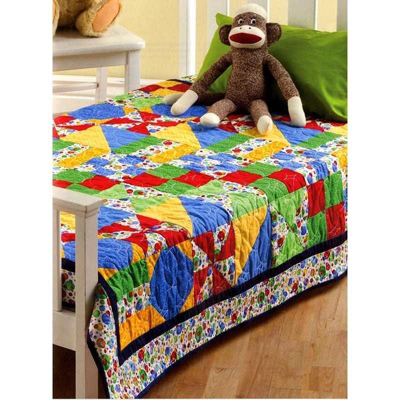 Quick & Easy Quilts for Kids Quilt Pattern Book by Annie's Quilting