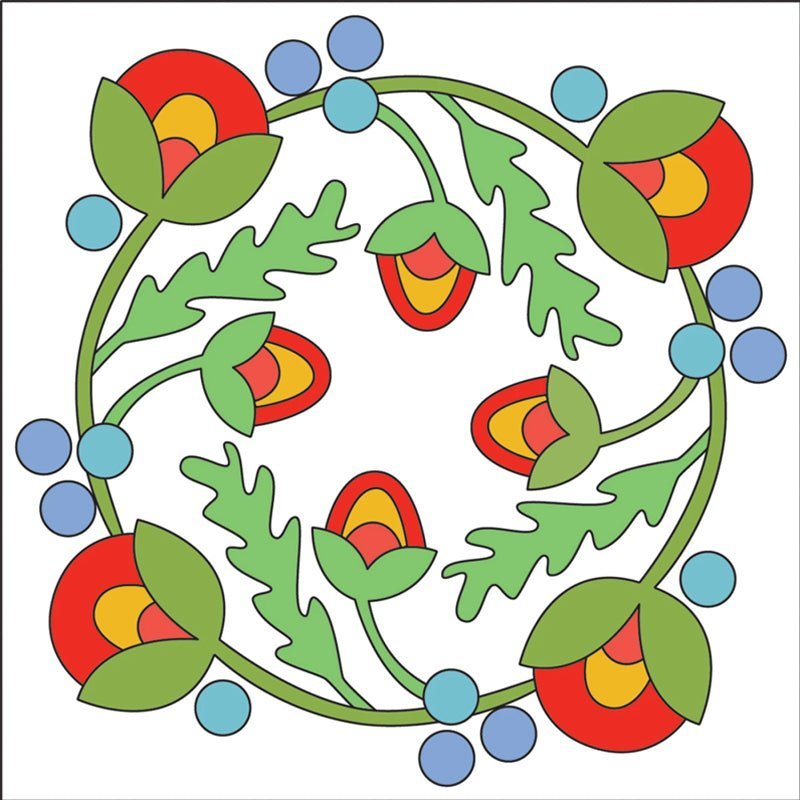 Quilt Builder Card Deck Appliqué Christmas Set by C&T Publishing