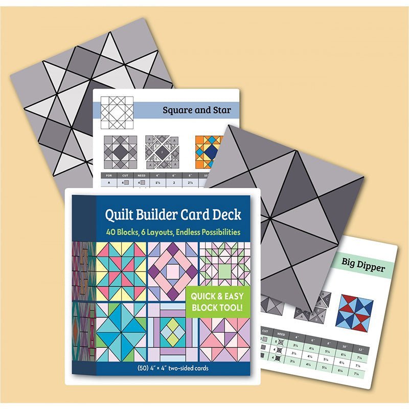 Quilt Builder Card Deck Set by C&T Publishing