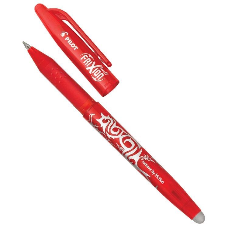 Red Frixion Ball Erasable Gel Pen by Pilot