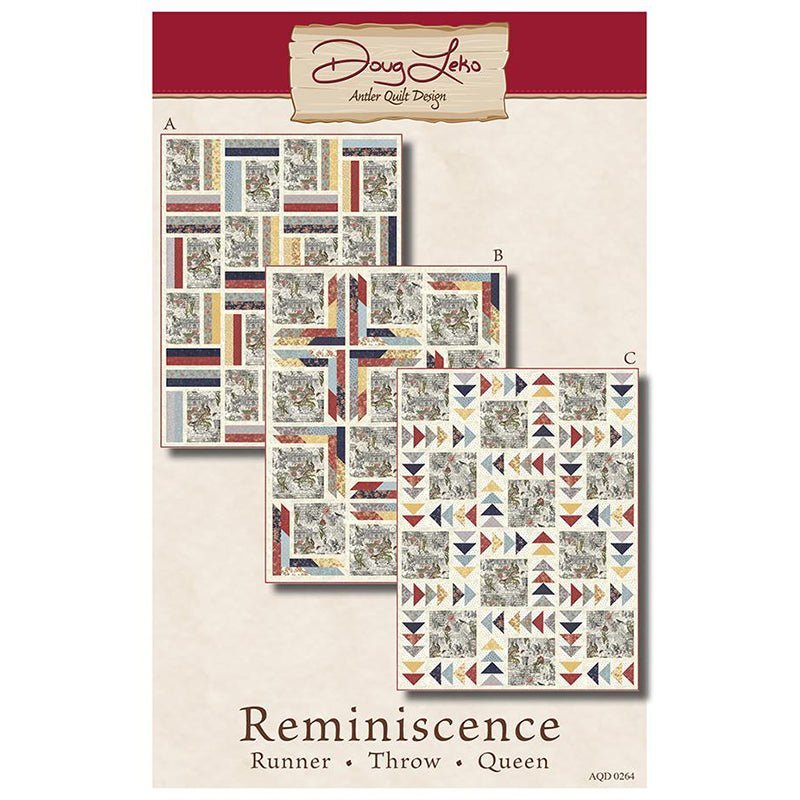 Reminiscence Quilt Pattern by Antler Quilt Design by Antler Quilt Design
