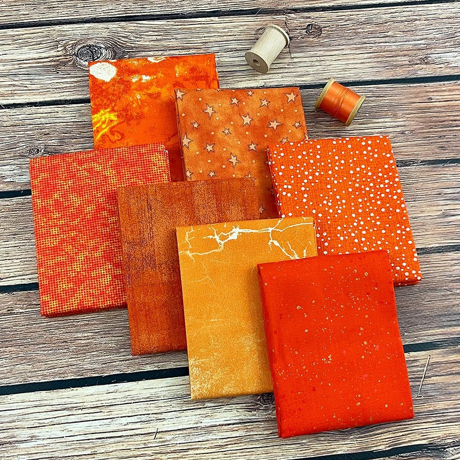 Rio Grande Citrus – FWFS Exclusive 7 Piece Fat Quarter Bundle by Fort Worth Fabric Studio