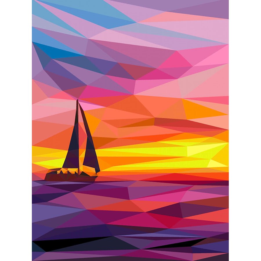 Sail Away Foundation Paper Pieced Quilt Pattern by Legit Kits Design - Legit Kits Design from Fort Worth Fabric Studio