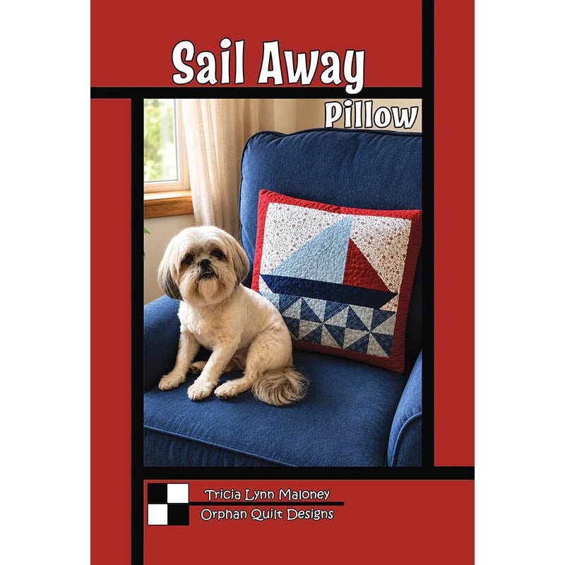 Sail Away Pillow Pattern by Villa Rosa Designs