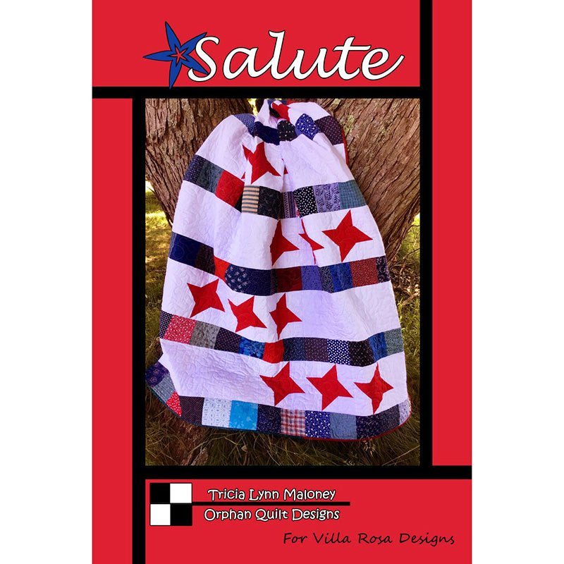 Salute Quilt Pattern by Villa Rosa Designs