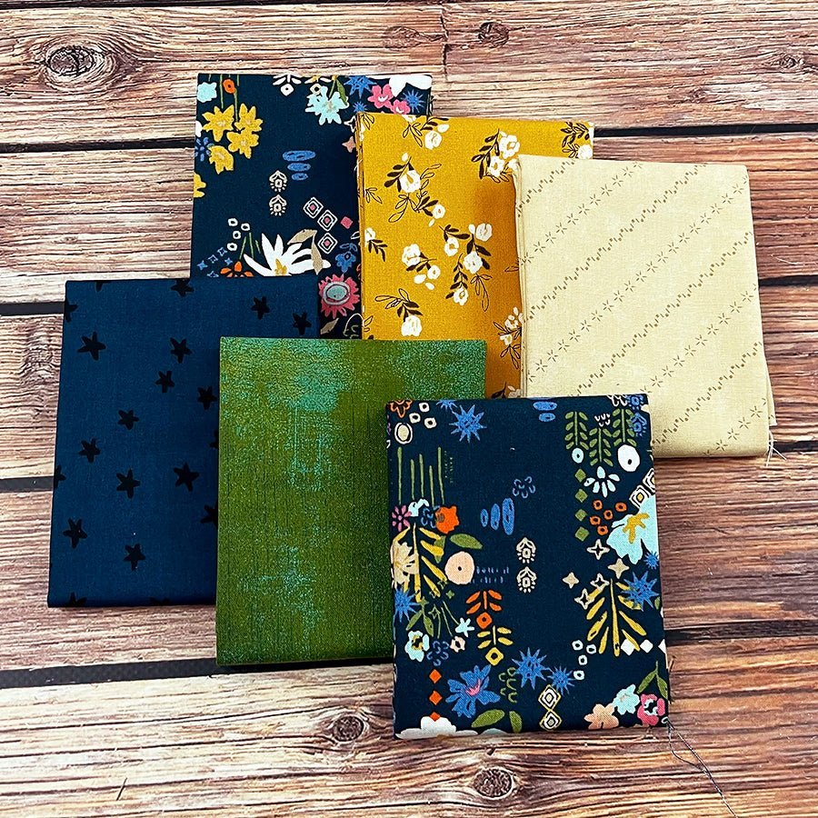 Saturday in Gruene – FWFS Exclusive 6 Piece Fat Quarter Bundle by Fort Worth Fabric Studio