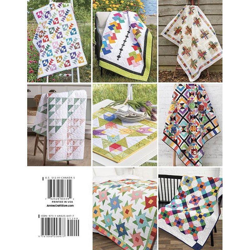 Scrap - Happy Quilts Pattern Book by Annie's Quilting