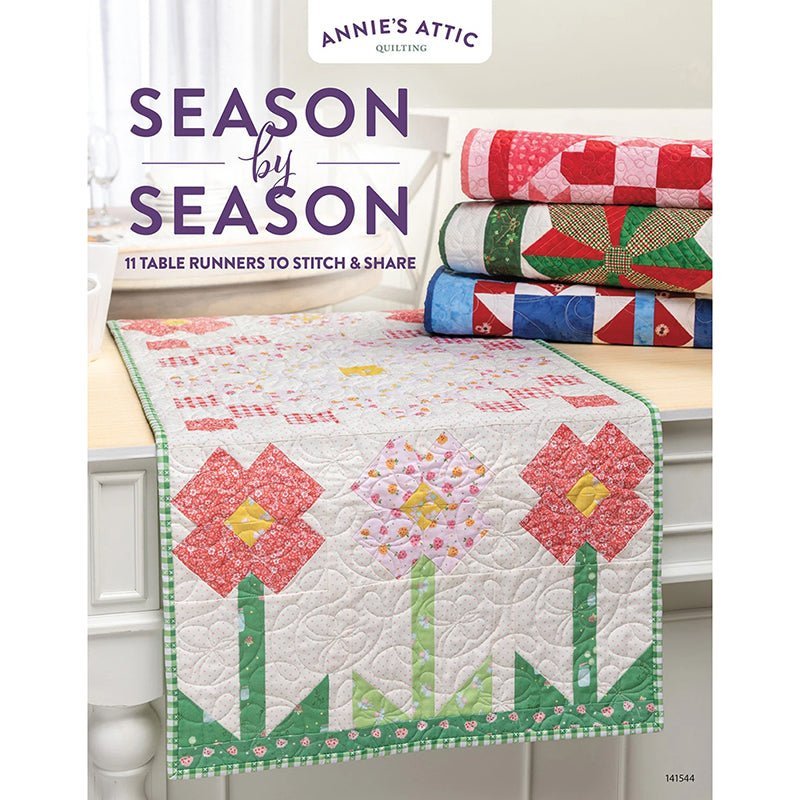 Season by Season Table Runners Pattern Book by Annie's Quilting