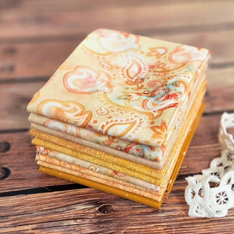 September Sun – FWFS Exclusive 6 Piece Fat Quarter Bundle by Fort Worth Fabric Studio