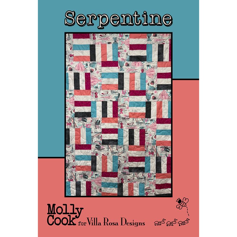 Serpentine Quilt Pattern by Villa Rosa Designs