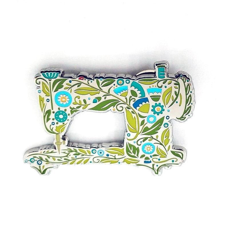 Sewing Machine 2 Needle Minder by Robin Pickens by Robin Pickens