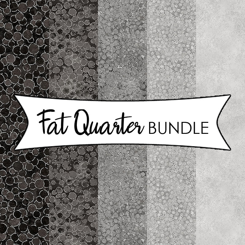 Shimmer City Fog Fat Quarter Bundle - Northcott from Fort Worth Fabric Studio