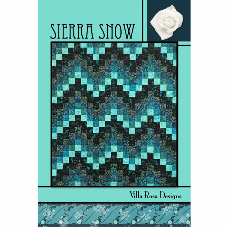 Sierra Snow Quilt Pattern by Villa Rosa Designs