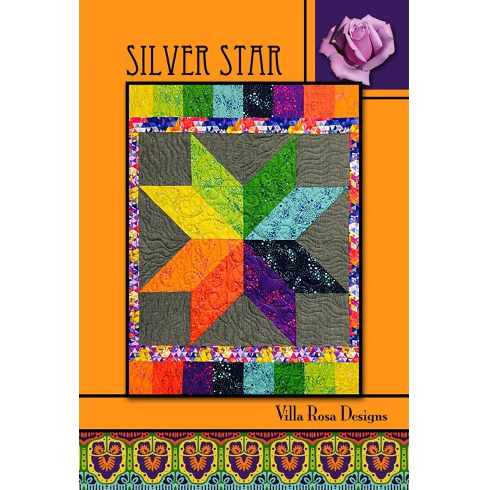Silver Star Quilt Pattern by Villa Rosa Designs