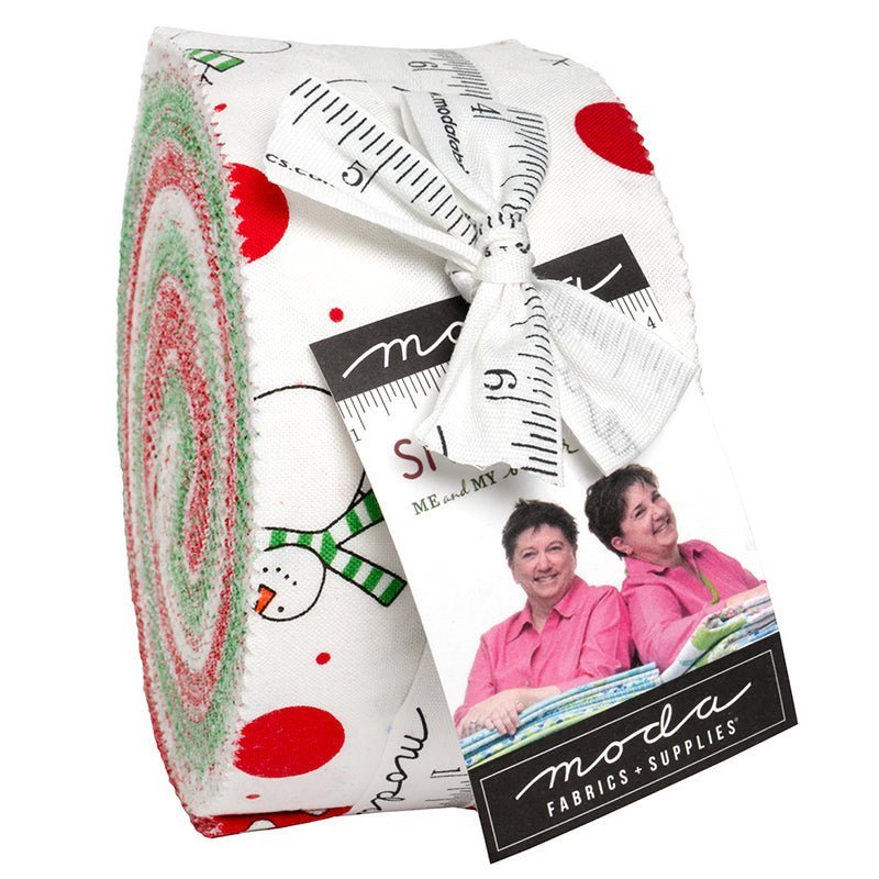 Snow Time Jelly Roll by Moda