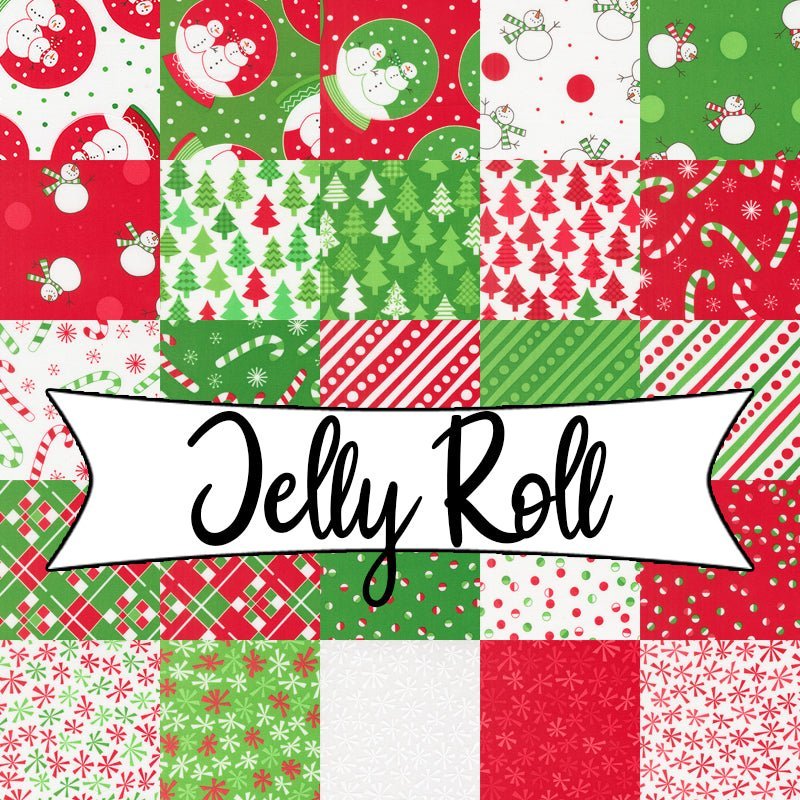 Snow Time Jelly Roll by Moda