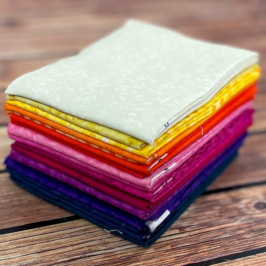 Solar Flare Fat Quarter Bundle | Fundamentals by White Owl Textiles by White Owl Textiles