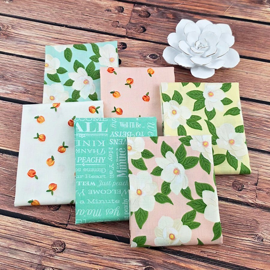 Southern Charm Fat Quarter Bundle from Riley Blake 6 Prints by Riley Blake