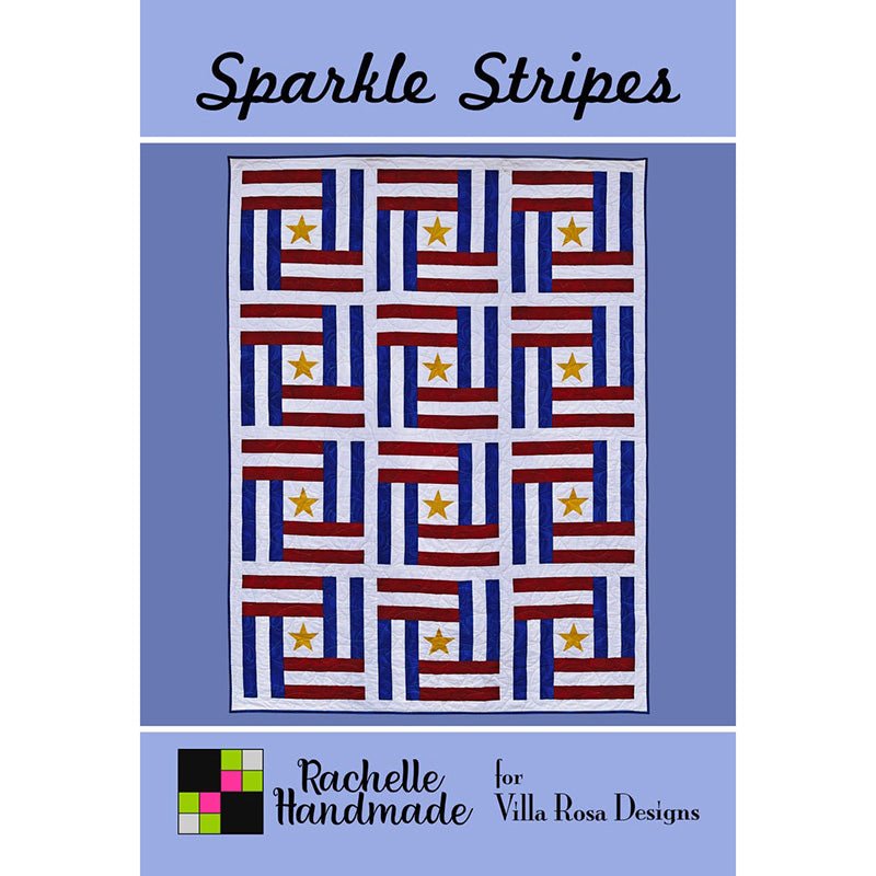 Sparkle Stripes Quilt Pattern by Villa Rosa Designs
