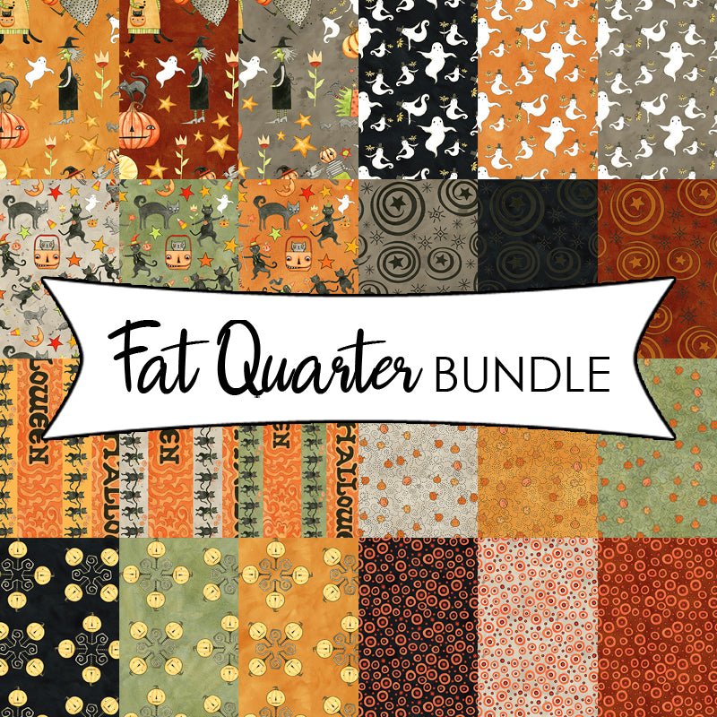 Spooky Fat Quarter Bundle - Riley Blake from Fort Worth Fabric Studio