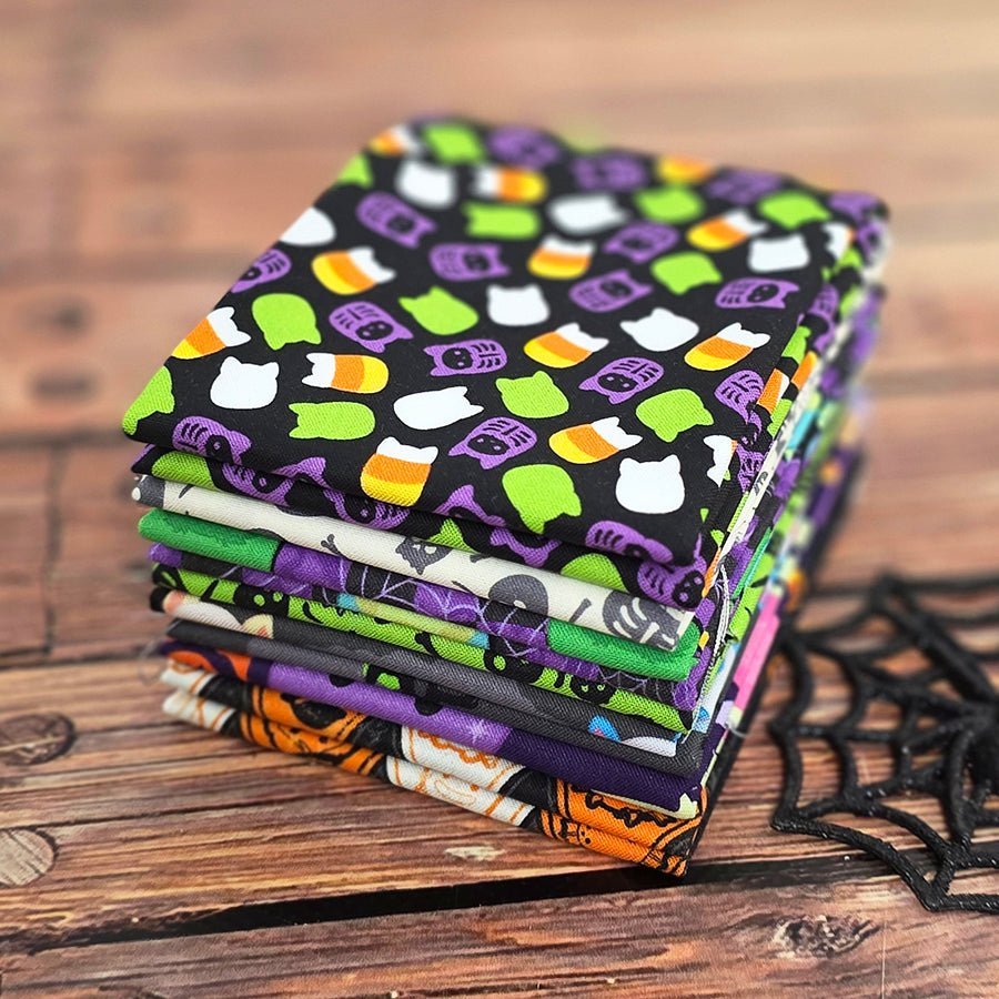 Squishmallows Boo Squad Fat Quarter Bundle 7 Prints by Northcott