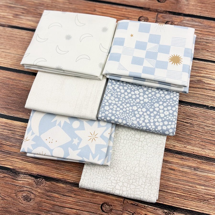 Stars at Night – FWFS Exclusive 6 Piece Fat Quarter Bundle by Fort Worth Fabric Studio