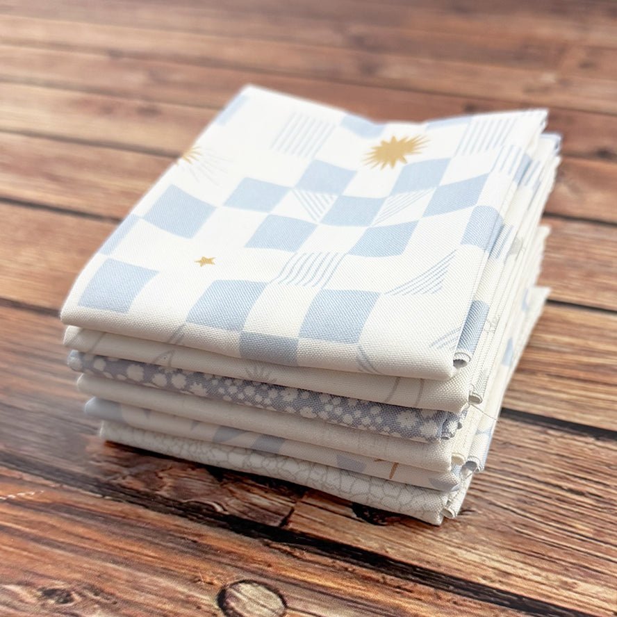 Stars at Night – FWFS Exclusive 6 Piece Fat Quarter Bundle by Fort Worth Fabric Studio