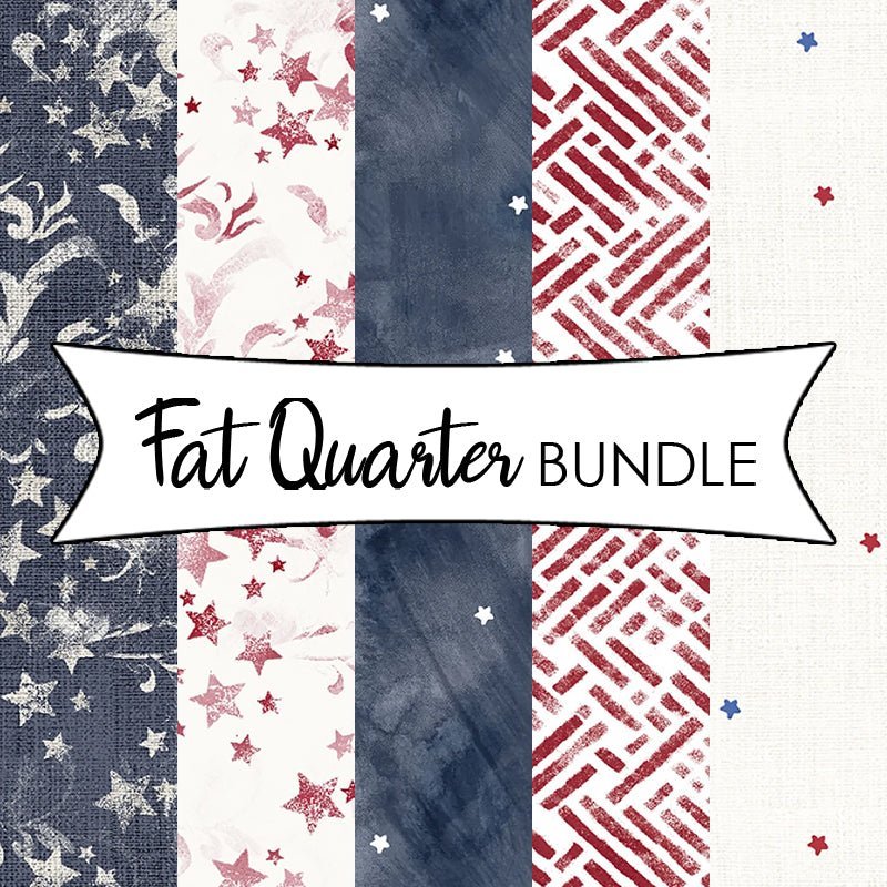 Stars & Stripes Fat Quarter Bundle by Studio E