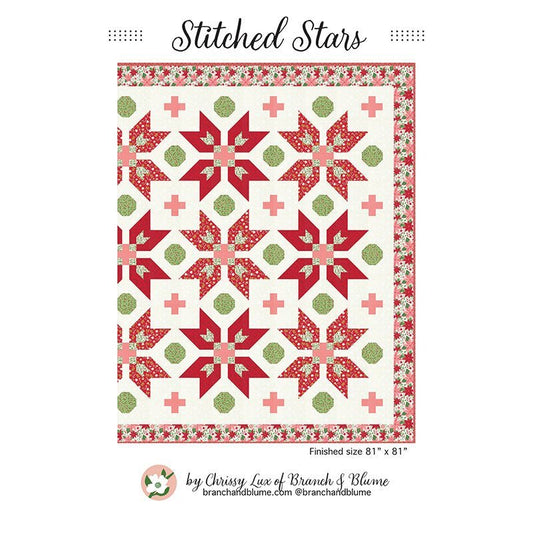 Stitched Stars Quilt Pattern by Branch & Blume