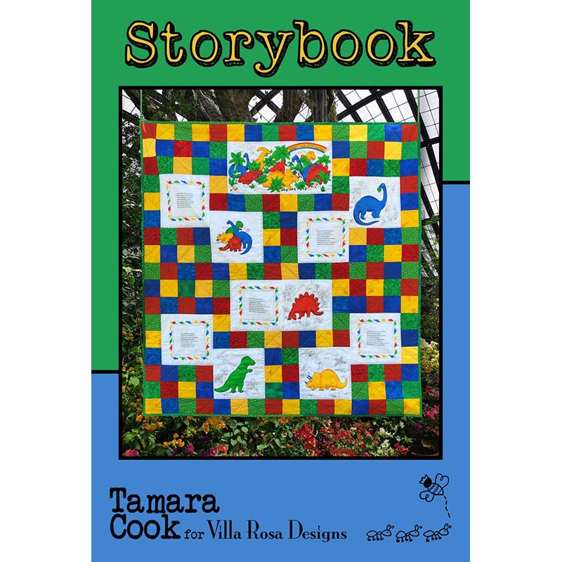 Storybook Quilt Pattern - Villa Rosa Designs from Fort Worth Fabric Studio