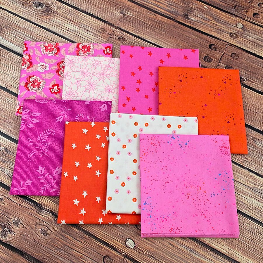 Sugar Rush Riot — FWFS Exclusive Fat Quarter Bundle (8 FQs) by Fort Worth Fabric Studio