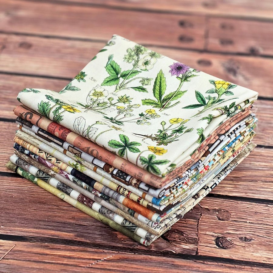 Sugar, Spice & Patchwork — FWFS Exclusive Fat Quarter Bundle (10 FQs) by Fort Worth Fabric Studio