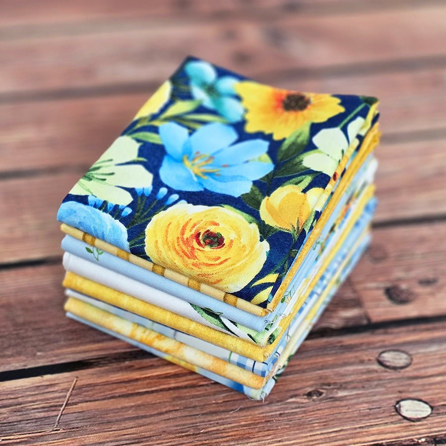 Sunbeam Sweetie – FWFS Exclusive 8 Piece Fat Quarter Bundle by Fort Worth Fabric Studio