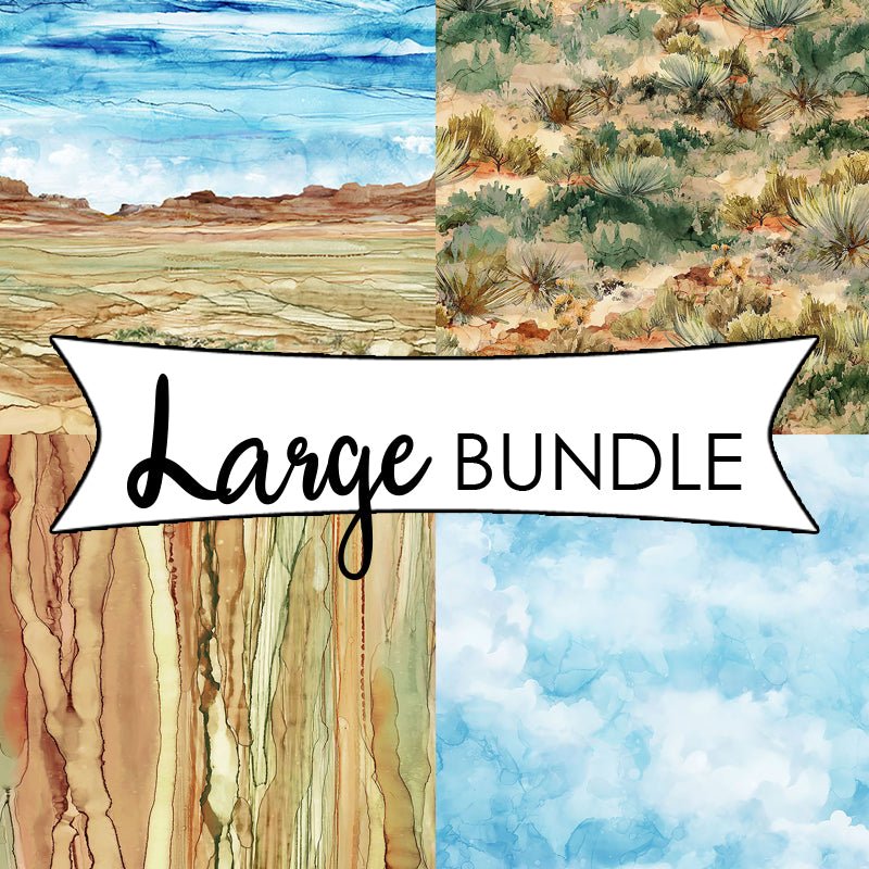 The Great Outdoors Desert Large Bundle - Northcott from Fort Worth Fabric Studio