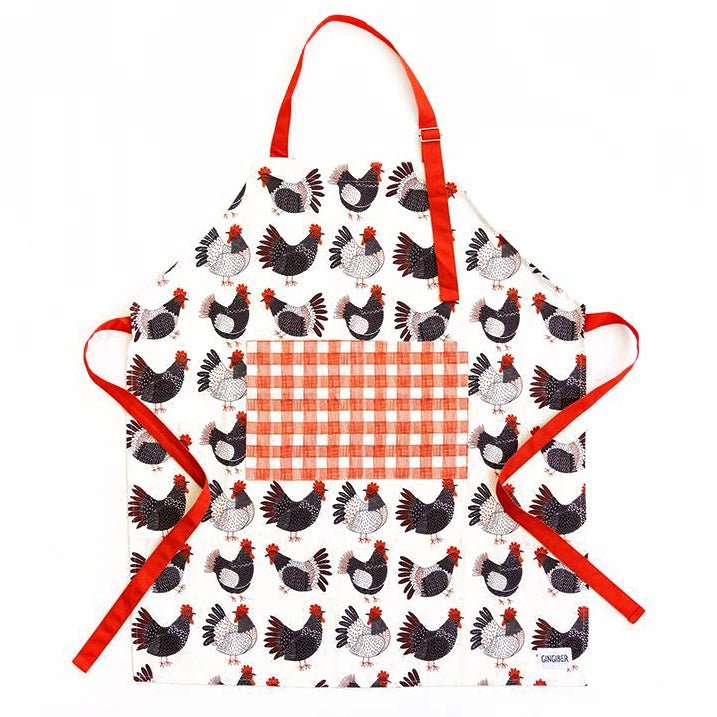 The Henhouse Chicken Apron by Gingiber by Gingiber