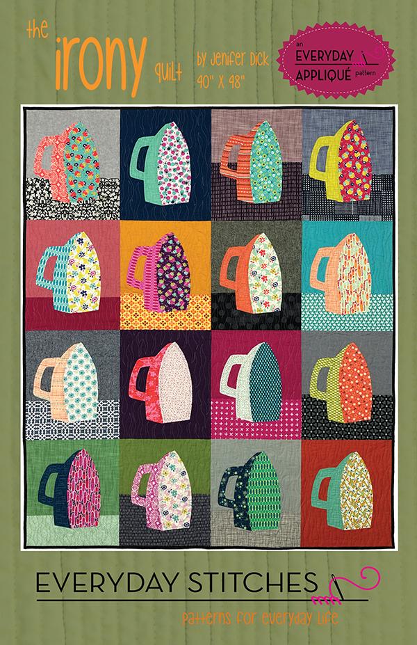 The Irony Quilt Pattern by Everyday Stitches by Everyday Stitches