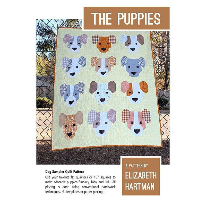 The Puppies Quilt Pattern by Elizabeth Hartman by Elizabeth Hartman