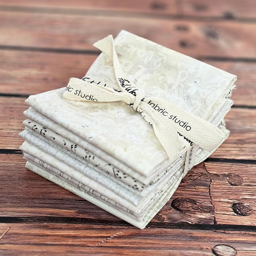 The Subtle Stuff Low Volume 6 Fat Quarter Bundle – FWFS Exclusive by Fort Worth Fabric Studio